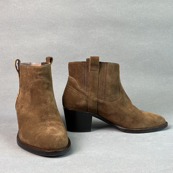 Burberry Coletta ankle boots suede western excellent condition. Size 38.5 - Picture 4 of 12